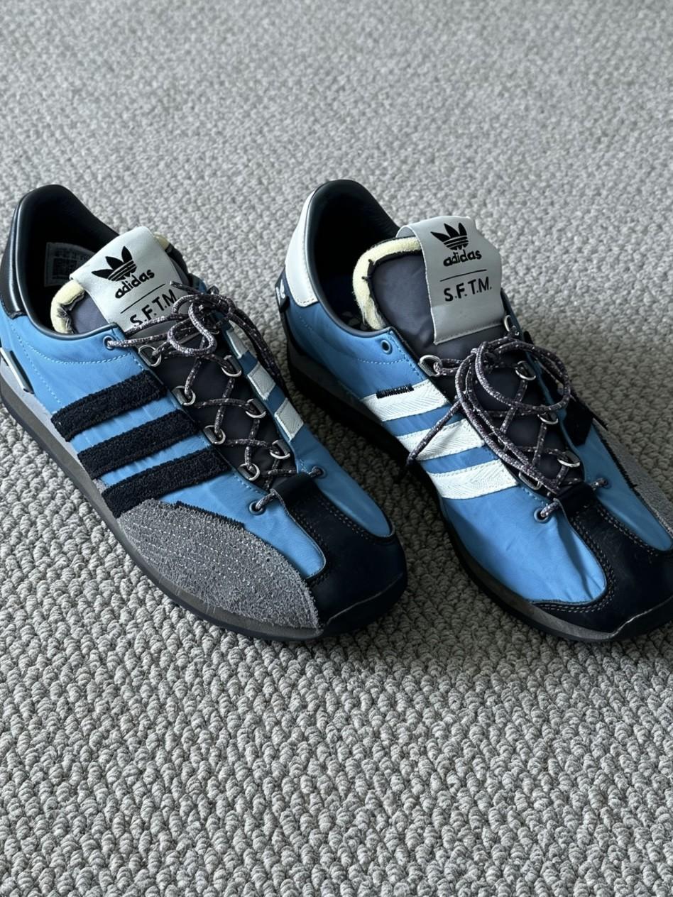 Adidas × SFTM 高质感蓝调复古🦋